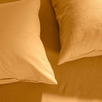 Φανελένιες Μαξιλαροθήκες Σετ 2τμχ Πειραϊκή Πατραϊκή 52X78 Marigold